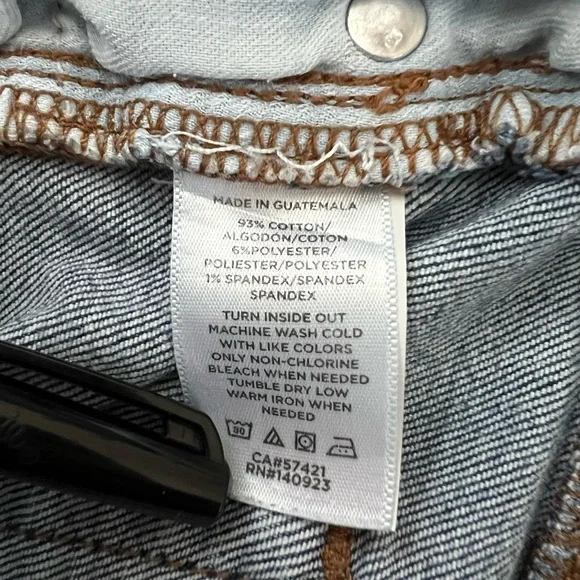 Women's Loft ‘THE SKINNY’ Blue Denim Jeans size 26 size 2 - Picture 8 of 8